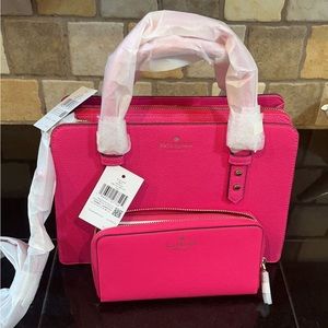 Kate Spade Mulberry Street Satchel and Wallet